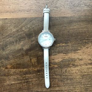 Fossil large face watch